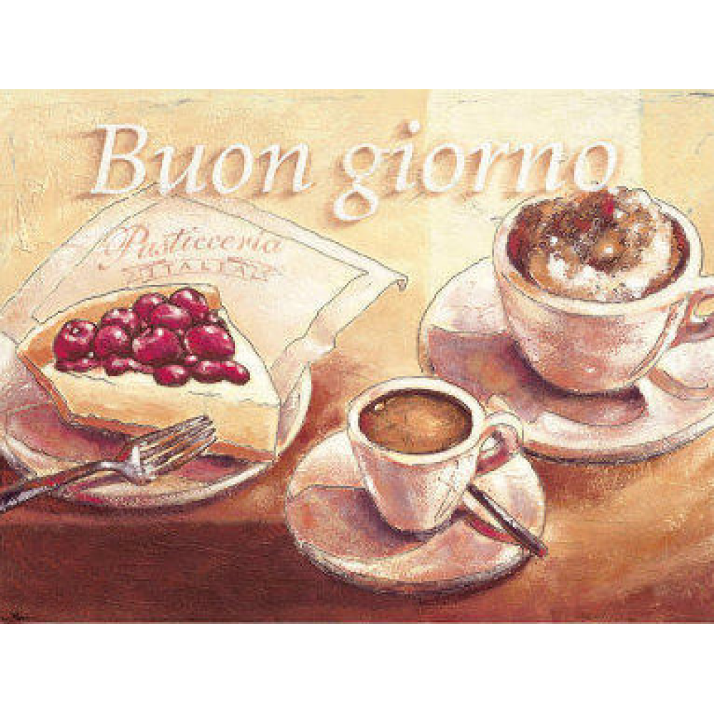 Алмазна мозаїка “Buon giorno!“ 30*40см