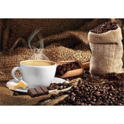 Алмазная мозаика “Ароматный кофе“ 50*35см