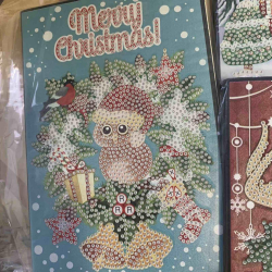 Блокнот “Merry Christmas!“ алмазная мозаика